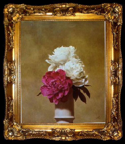 framed  unknow artist Still life floral, all kinds of reality flowers oil painting 09, ta009-2
